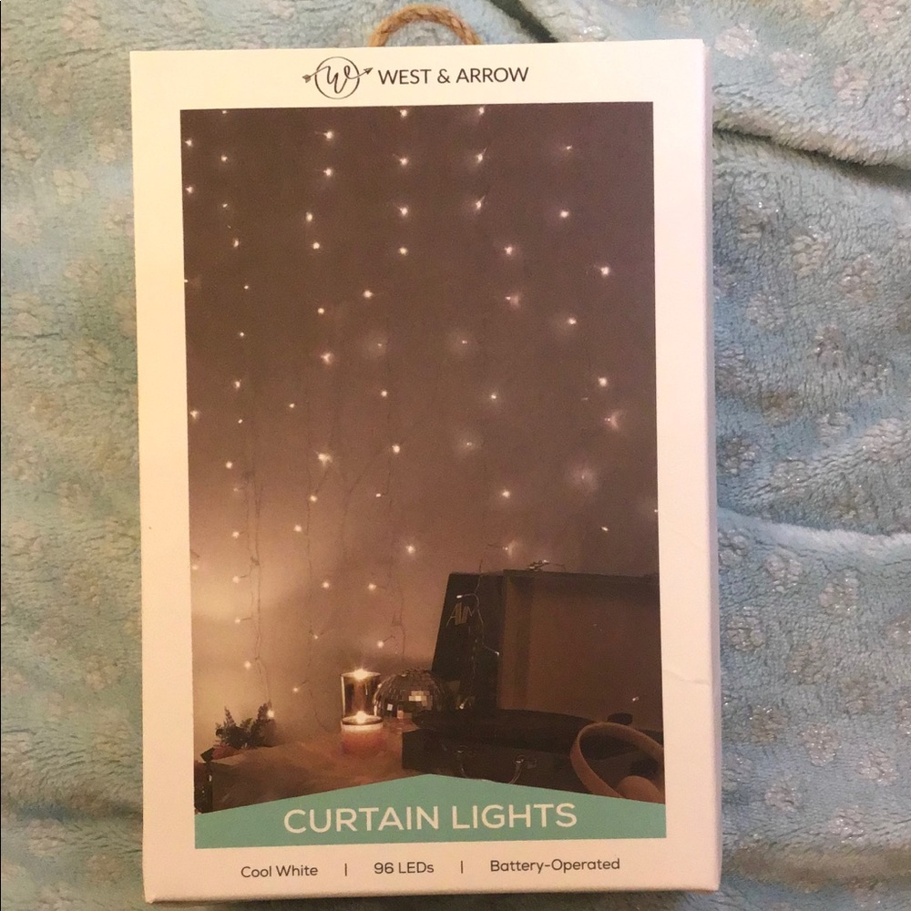 west & arrow led curtain lights